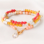 Make beautiful jewellery items with these opaque glass beads