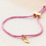 This way you can easily make your own charm bracelets with trendy cord: