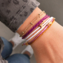 This way you can easily make your own charm bracelets with trendy cord: