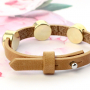 Mix, match and easily create stylish bracelets with Cuoio