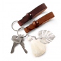 These different designs can be made with Cuoio keychains: