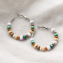 Get to work with wood beads and make beautiful bracelets