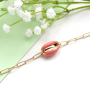 This is how you make summer jewellery with shell beads: