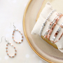 See here what you can make with the new hematite beads: