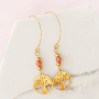 Make these earrings with the latest collection of stainless steel findings:
