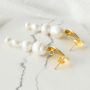 You can make your own earrings with brass TQ metal earring findings:
