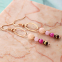 How to make cute jewellery with natural stone beads jade