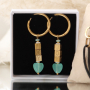 Take a look at how to create stylish jewellery with stainless steel cube letter beads: 