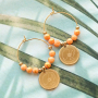 Make this trendy jewellery with the Birth Flower charms 
