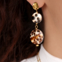 Make statement jewellery pieces with shell beads and stainless steel jewellery findings 