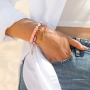 Get started with acrylic beads rondelle in the most beautiful pastel colours! 