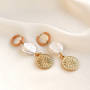 Inspiration how to style your stainless steel earrings creole