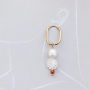 Create personalized earrings with stainless steel earrings creole