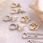 Get creative with brass TQ metal creoles