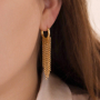 Get creative with brass TQ metal creoles