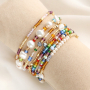 Use these colourful seed beads in your new collection 