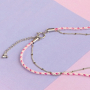 For necklaces, bracelets and ankle bracelets