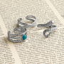 This is the way to combine stainless steel rings