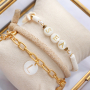 Get creative with shell pendants and beads
