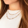 Get started and design necklaces with faceted beads
