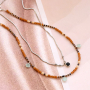 Jewelry inspiration with crystal glass