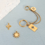 Get creative with stainless steel charms for him and her
