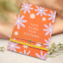 Colourful ribbons and own design jewellery cards