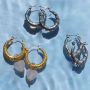 How to personalise these stainless steel earrings