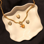 How to use natural stone beads hearts in your collection