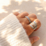 Tips for combining ready-made stainless steel rings