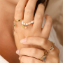 How to design rings and necklaces with Crystal Glass charms