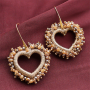 Get creative with top facet charms drop with cord