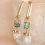 Just arrived! freshwater pearls charms and connectors