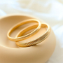 Mix & match stainless steel bangle bracelets