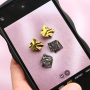 Create a unique jewellery collection with our stainless steel earrings
