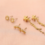How to present stainless steel earrings