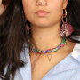 Get inspired by the diversity of silk sari ribbon and DQ metal sliders