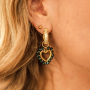 Create unique earrings and necklaces with top facet beads