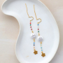 Inspiration time with stainless steel findings belcher chain with colours