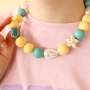 Endless combinations with large round acrylic beads