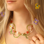 Get started with crocheted glass beads