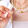 Create beautiful jewellery with DQ metal charms and beads