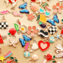Mix & match with funky metal beads and charms