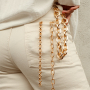 Create bold jewellery with aluminium belcher chain