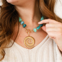 Jewellery making with acrylic beads