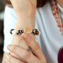 How to combine natural stone beads