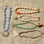 New shell charms for your summer collection