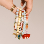 Get inspired by faceted beads 