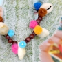 Super Trendy is our jewellery with the hype of this moment pompom jewellery!