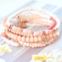 Summer faceted beads and rose gold details, be inspired by this gorgeous jewellery set!